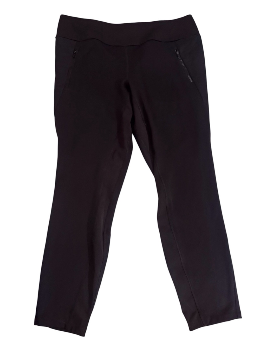 Athleta Size X-Large Black Peak Hybrid Fleece Tight Leggings Athletic Athleisure